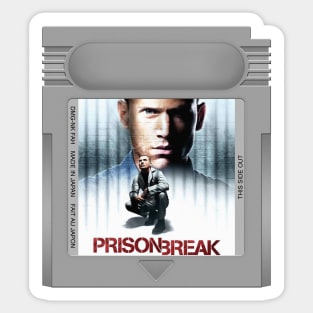 Prison Break Game Cartridge Sticker